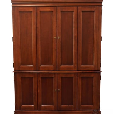 HOOKER FURNITURE Solid Cherry Contemporary Traditional 58" Computer Cabinet 559-10-031 / 559-10-032 