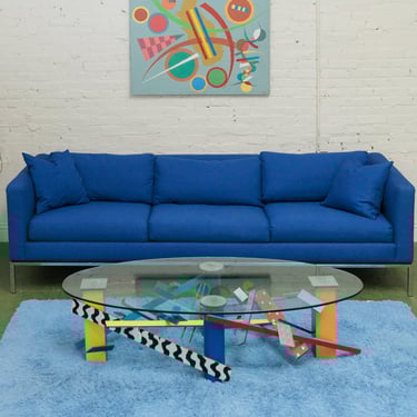 Blue Knoll Vintage Sofa