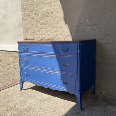 French Blue Chest of Drawers