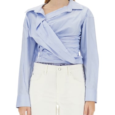 Alexander Wang Women Draped Shirt