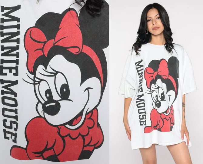 vintage 90s minnie tee border prisoner - メルカリ