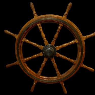 #Authentic Ships Wheel Circa Early 1900's