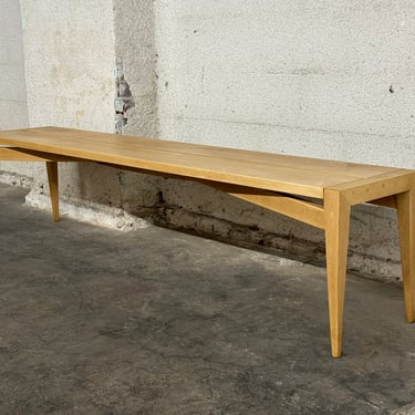 Modern Wood Bench | hallway bench | dining table bench | entryway bench | plant table | farmhouse bench 