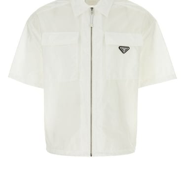 Prada Man White Re-Nylon Shirt