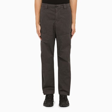 C.P. Company Wide Jet Black Cargo Trousers Men