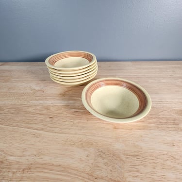 One Canonsburg Pottery Sunbeam 6" Bowl Multiples Available 