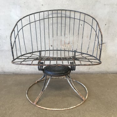 Homecrest Metal Barrel Chair