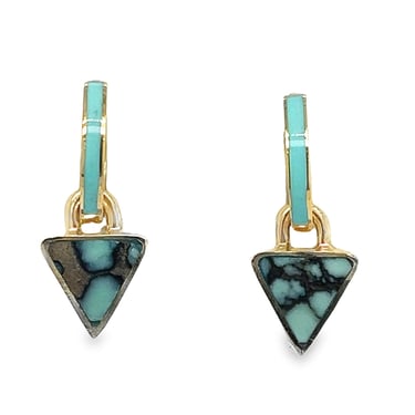 Angel Wing Turquoise Giza Earrings