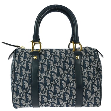 Christian Dior 2003 Navy Trotter Handbag