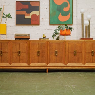 Long Vintage Sideboard credenza