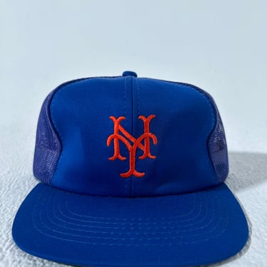 Vintage New York Mets Mesh Trucker Snapback Hat