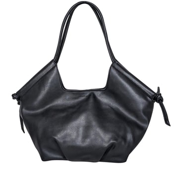 Elizabeth & James - Black Leather Large Shoulder Bag