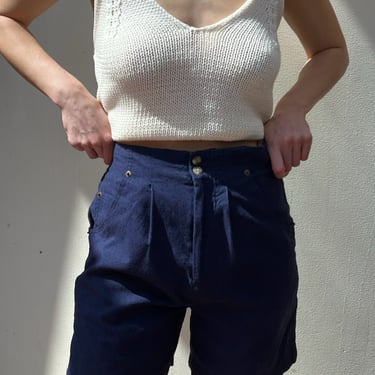 Sweet Vintage Raw Silk Shorts