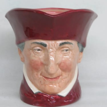 Royal Doulton Cardinal Toby Jug Porcelain Character Mug Made in England 3153B