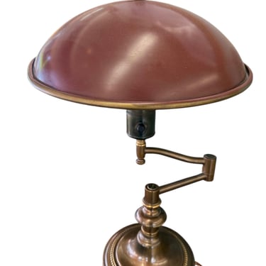 Free shipping within Continental US - Vintage Traditional Art Deco Style Pharmacist or Bankers ArticulatingTable Lamp 