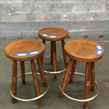 Maple/Beech Stool Trio (Seattle)