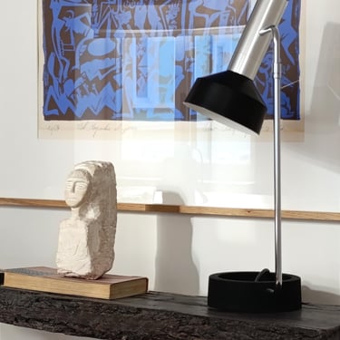 Minimalistische Mid-Century Rosemarie Baltensweiler Rico Baltensweiler Tischleuchte Minilux 1960er 