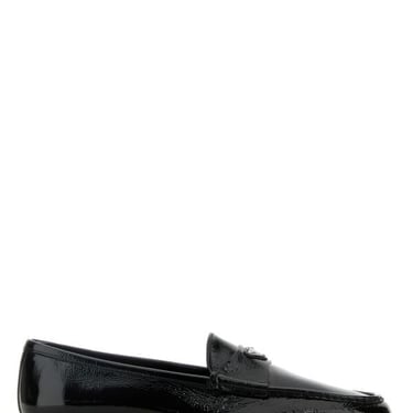 Prada Men Black Naplak Loafers