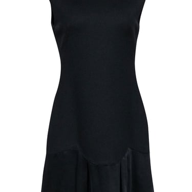 Rebecca Taylor - Black Textured Sleeveless Dress Sz 6