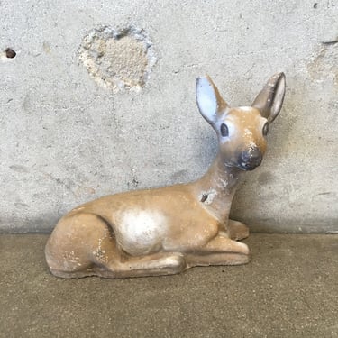 Vintage Concrete Deer