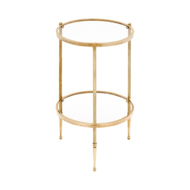 French Art Deco Tripod Side Table