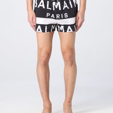 Balmain Swimsuit Men Black Men