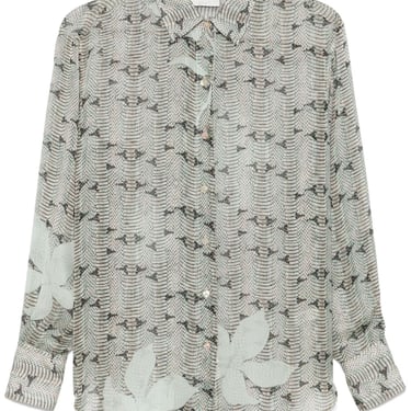 Forte Forte Women Printed Silk Shirt