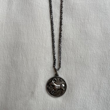 aries charm necklace N009