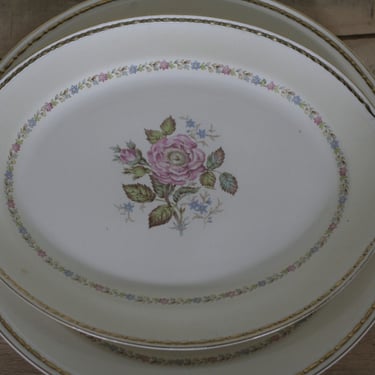 vintage homer laughlin platters 