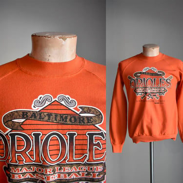 90s Baltimore Orioles Raglan Sweatshirt 