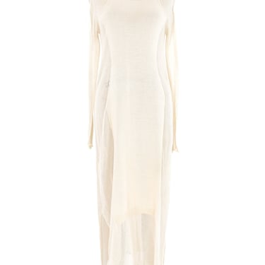 Jean Paul Gaultier Trompe L'Oeil Knit Maxi Dress