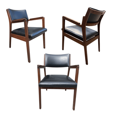 Danish Style Alma Trend Armchairs Designed After Jens Risom (Priced Individually)