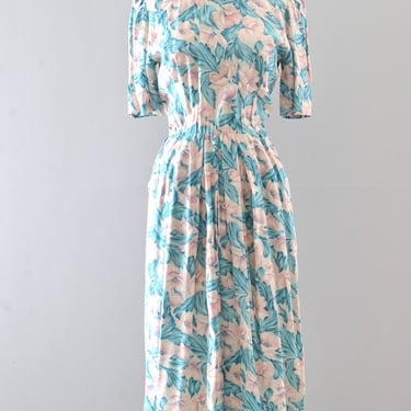 Vintage Floral Dress