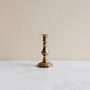 vintage English "petite" candlestick