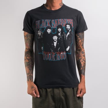 Vintage 1986 Black Sabbath Tour T-Shirt 