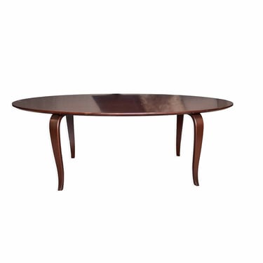 Oval Contemporary Coffee Table