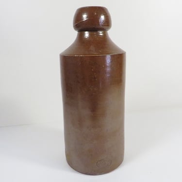 Vintage Maxwell Grayson & Co. Harrogate England Stoneware Ginger Beer Bottle 