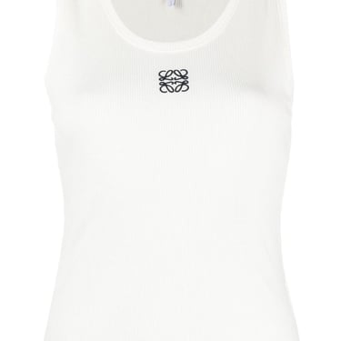 Loewe Women Anagram Ribbed Tank Top