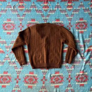 Vintage 1960s Indian Brand Sweater Cardigan 