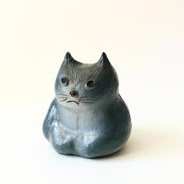 Studio Pottery Cat 