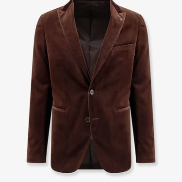 Tagliatore Man Tagliatore Man Brown Blazers E Vests