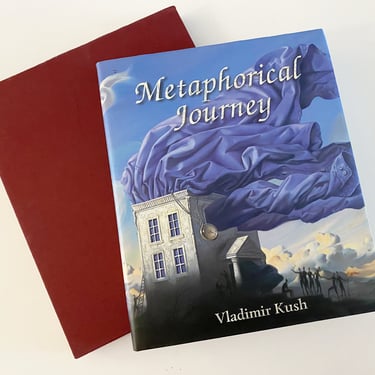 Metaphorical Journey by Vladimir Kush | Artist Signed Collectors Book + Hard Case / Sleeve | ©2002 | Modern Surrealist Art + Design 