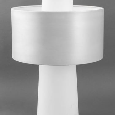 Modern Frosted Glass Cylinder Lamp