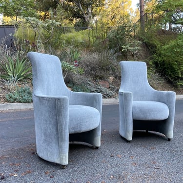 Post Modern Preview Sculptural Chairs - Pair 