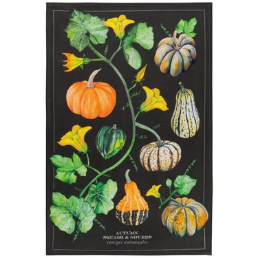 Autumn Squash Tea Towel