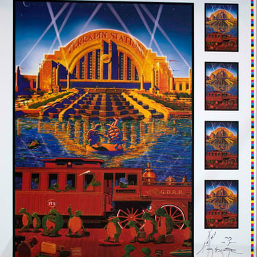 Terrapin Station Artist Proof Print Signed Kelley & Mouse 