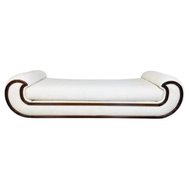 Hollywood Regency Chaise Lounge or Daybed by Vivai del Sud 