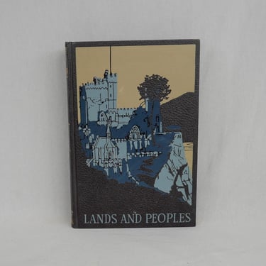 Lands and Peoples II (1961) - Baltic States Central Europe Scandinavia Italy - World in Color - Vintage Geography Book Series 