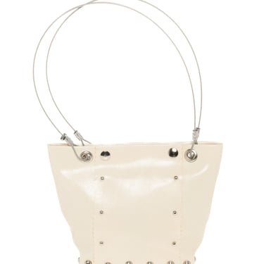 Hardware by Renee - Small Runway Bag in White