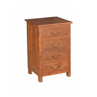 Teak Chest with Drawers